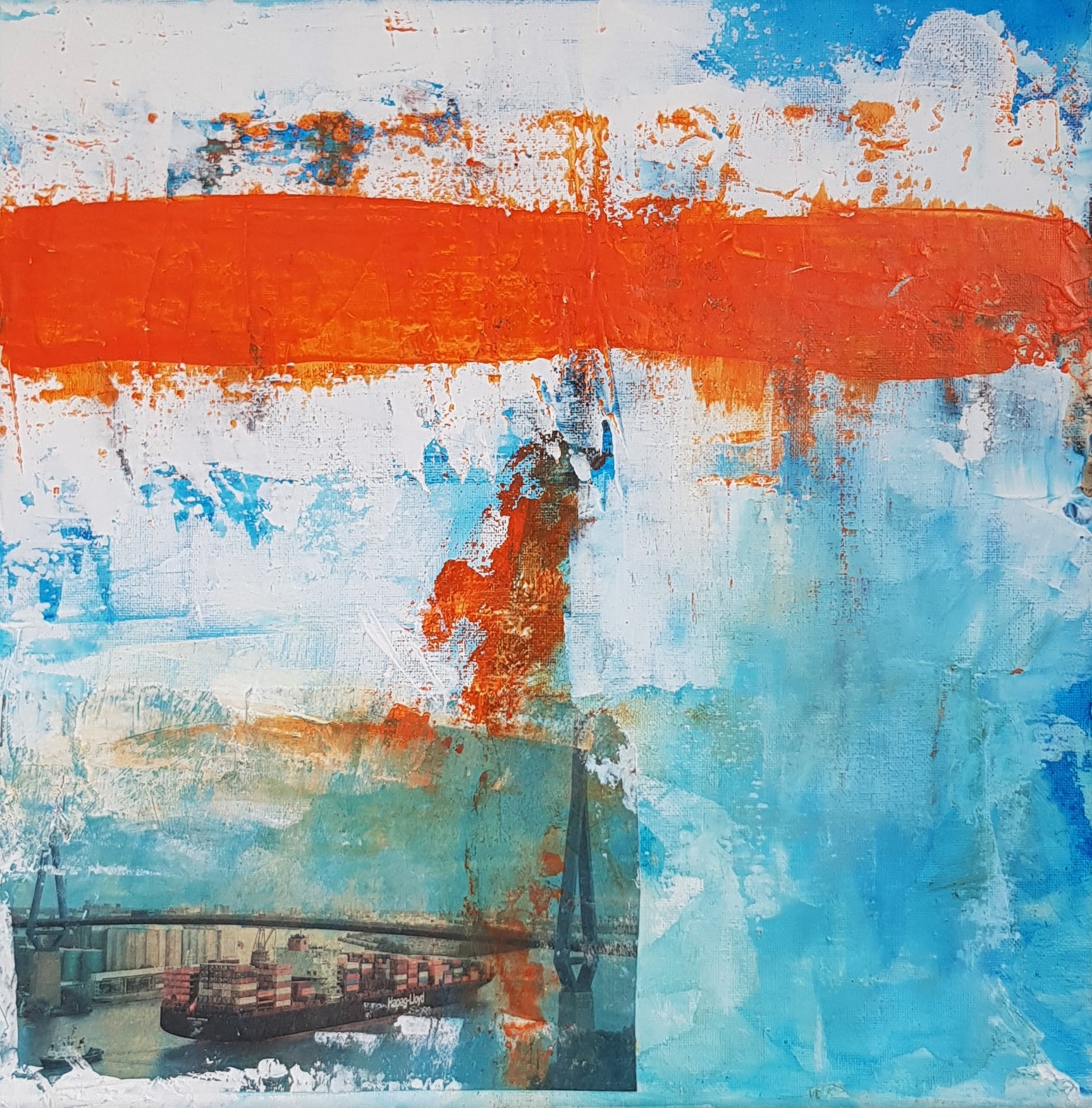 Wetterleuchten - 30x20cm